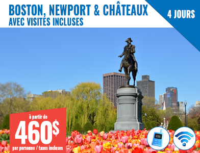 Boston - Boston, Newport et les châteaux